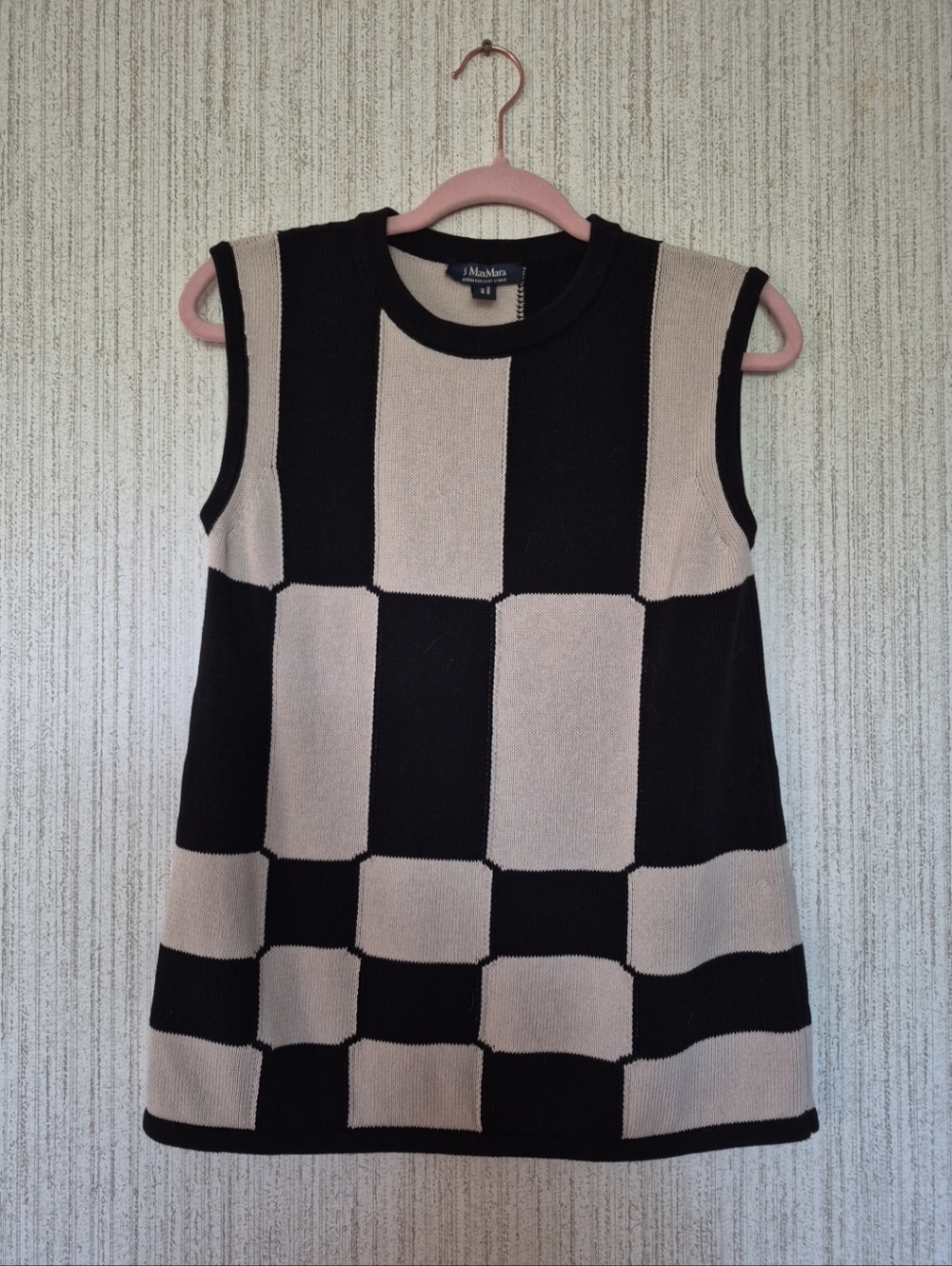 S Max Mara Size Large? Plaid Sweater